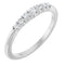 Platinum 1/4 CTW Natural Diamond Stackable Ring