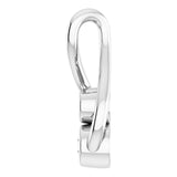 14K White Gold .07 CTW Natural Diamond Hold You Forever® Pendant
