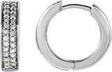 Accented Hoop Earrings