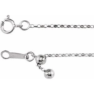 14K 1,1 mm Rolo-Kette