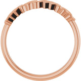 14K Rose Gold Mama Ring