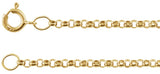 Ch439 / 14K Yellow / Rolo / 1.5 Mm / 30 In / Spring Ring / Polished / Rolo Chain