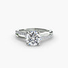 The Split Shank Pavé Solitaire