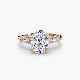 The Floral Accent Solitaire