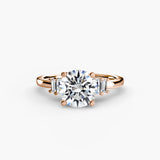 Baguette Accent Solitaire