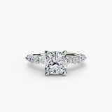 Solitaire with Eternity Pavé 2